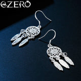 925 Silver Pretty Ball Necklace Stud Earrings Jewelry Set
