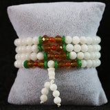 Hot Conch Shell Multilayer 6mm Beads with Spacer DIY Bracelet