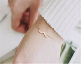 Hot Women Bling Mustache Bracelet