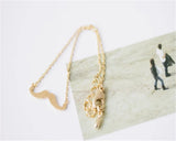 Hot Women Bling Mustache Bracelet