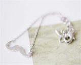 Hot Women Bling Mustache Bracelet
