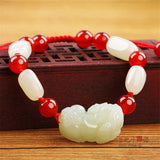 Hotan jade Afghan jade bracelet, sapphire jade jewelry