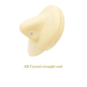 925 Silver Flower Nose Stud Body Piercing Jewelry