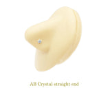 925 Silver Flower Nose Stud Body Piercing Jewelry