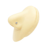 925 Silver Flower Nose Stud Body Piercing Jewelry
