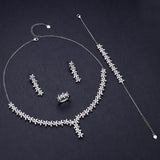 African 4pcs Bridal Jewelry Sets Dubai Wedding Party Accessories
