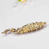 Sapphire Crystal Peacock Brooch Pin Jewelry