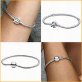 High Sparkling Heart Pav&eacute; Bracelet