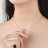 Hourglass Necklace Sweater Chain Cold Wind Collarbone Accessory
