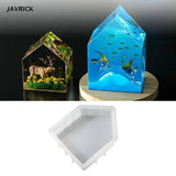 House Silicone Mold Epoxy Casting Mold DIY Flower Preservation Craft Art