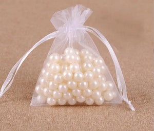 100pcs 5x7cm Small Organza Bags Wedding Party Christmas Gift Bag