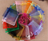 100pcs 5x7cm Small Organza Bags Wedding Party Christmas Gift Bag