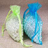 50pcs Organza Bags Drawstring Favor Wedding Gift Bag Jewelry Packaging Pouches