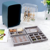 Drawer Jewelry Box Organizer for Rings Earrings Necklace Storage