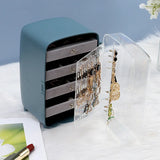 Drawer Jewelry Box Organizer for Rings Earrings Necklace Storage