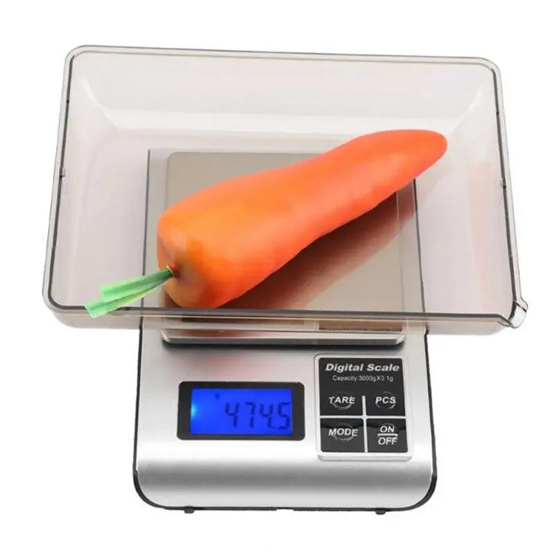 Kitchen Scale Electronic Cook Fruit Powder Balance Weighing Jewelry Scale
