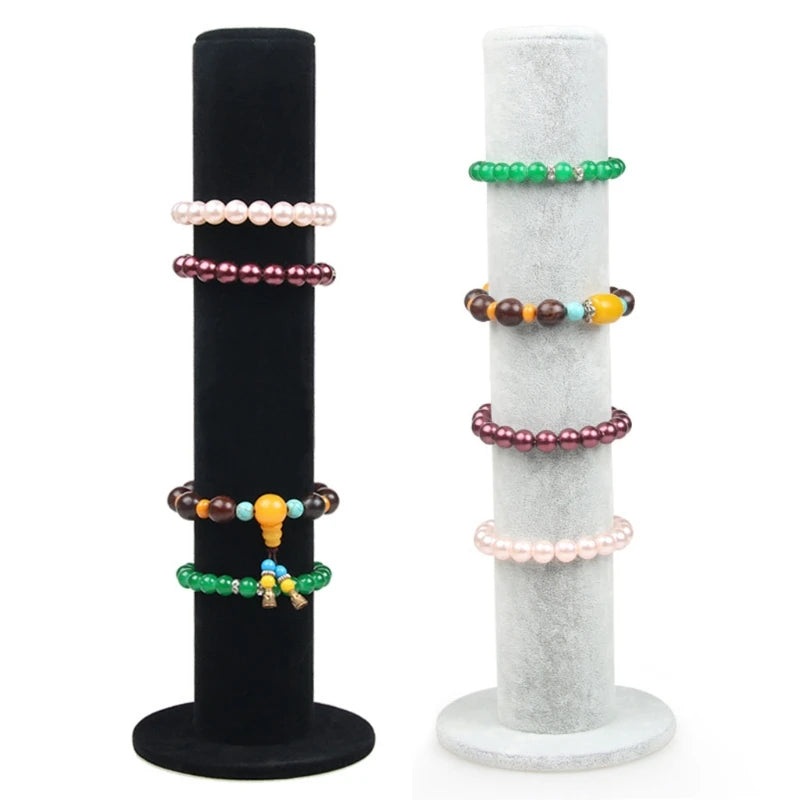 Velvet Jewelry Display Stand for Home Organization