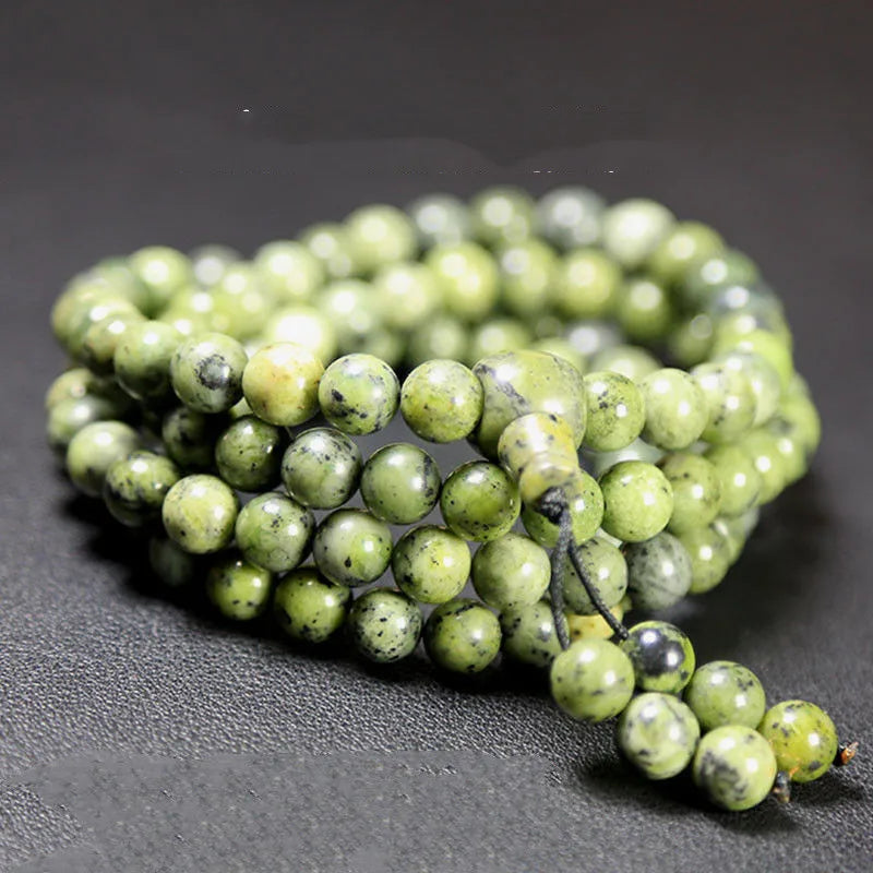 Jade Tibetan JadeMedicine Wang Shi 108 Multi-circle Bracelets