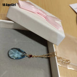 Howl's Moving Castle Inspired Necklace with Austria Crystal Pendant