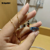 Howl's Moving Castle Inspired Necklace with Austria Crystal Pendant