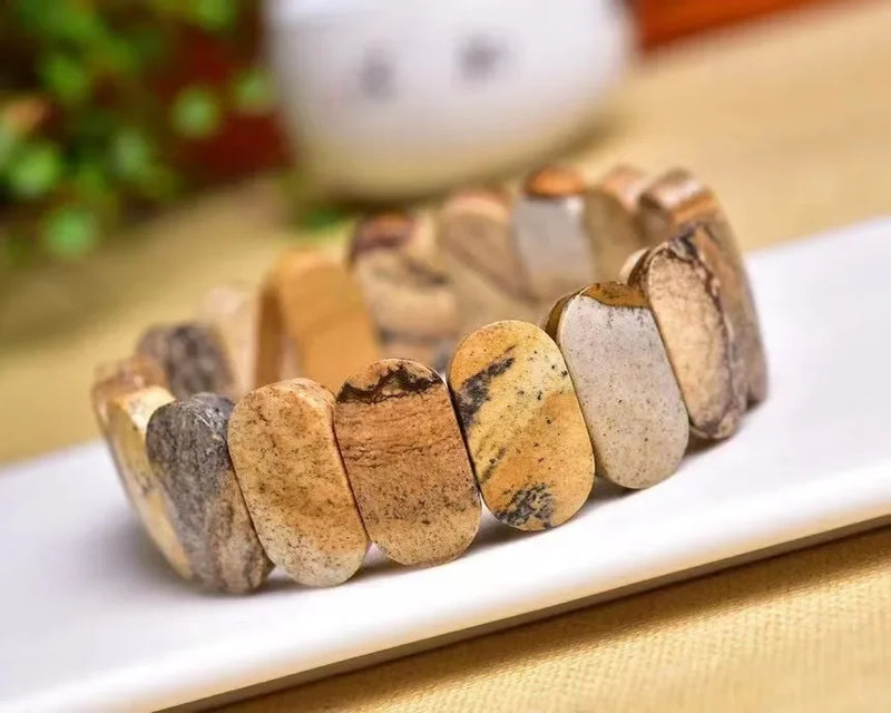 Natural Picture Stone Bracelet 10