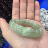 Hua Show Jade Stone Beads Bracelet Natural Gemstone Bangle For Women