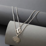 Minimalist Halloween Ghost Necklace