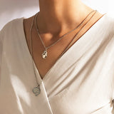 Minimalist Halloween Ghost Necklace