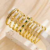 Huami Crystal Inlaid Charm Bracelet for Ladies