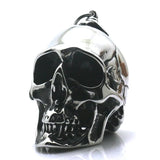 Big Biker Skeleton Pendant Necklace Chain