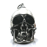 Big Biker Skeleton Pendant Necklace Chain