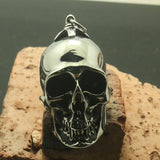 316L Stainless Steel Biker Big Skeleton Pendant