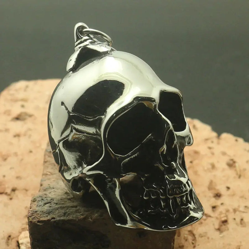 316L Stainless Steel Biker Big Skeleton Pendant