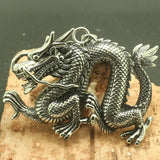 316L Stainless Steel Big Dragon Pendant