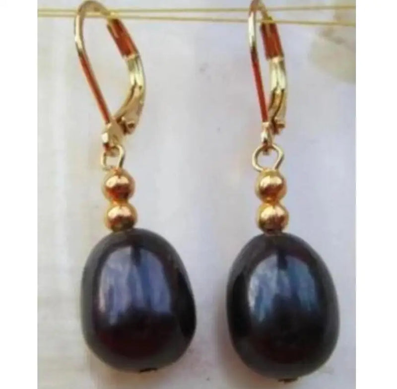 AAA+ 8x10mm Pearl Earrings
