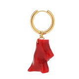 Freshwater Baroque Pearls Circle Hoop Earrings for Women