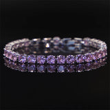 Zircon Gemstone Bracelets 925 Silver Jewelry for Women