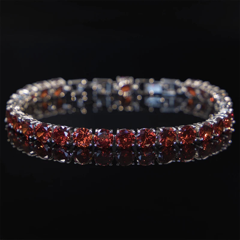 Zircon Gemstone Bracelets 925 Silver Jewelry for Women