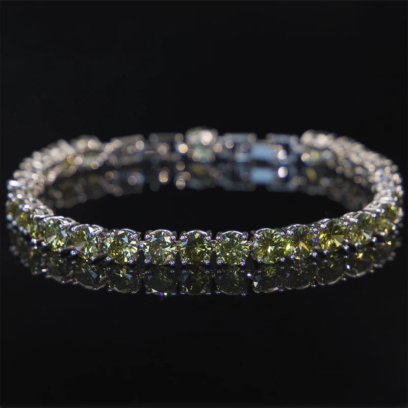 Zircon Gemstone Bracelets 925 Silver Jewelry for Women