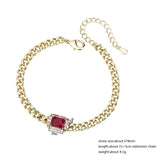 Zircon 925 Silver Bracelet for Women