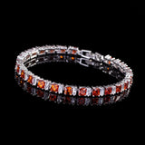 925 Silver Zircon Bracelet for Women Wedding Party Gift