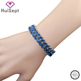 925 Silver Bracelet with Zircon, Elegant and Shiny