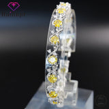 925 Silver Zircon Wedding Party Bracelet