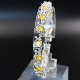 925 Silver Zircon Wedding Party Bracelet