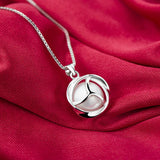 Pearl Necklace S925 Silver Jewelry Pendant for Women Wedding Bridal