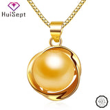 Pearl Necklace S925 Silver Jewelry Pendant for Women Wedding Bridal