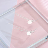 Sterling Silver 925 Long Tassel Drop Earrings Wedding Party