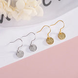925 Silver Drop Earrings Round Shape Wedding Wholesales