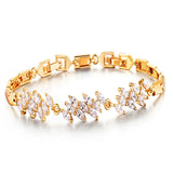 925 Silver Bracelet with Zircon Gemstone for Women