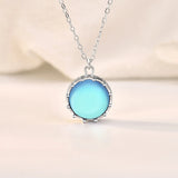Moonstone Pendant Necklace for Women Wedding Party Gift